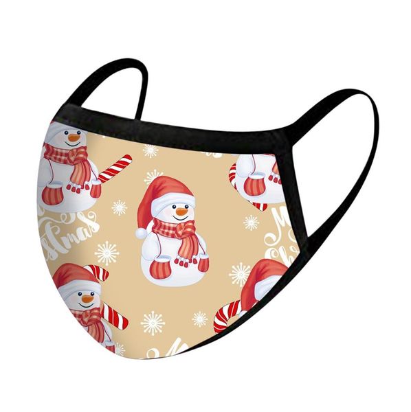 

christmas face mask washable mouth fabric facial mask outdoor for protection reusable santa earloop mouth caps wmtgwz yyysports
