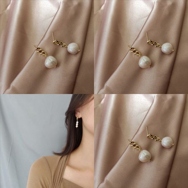 

m7yi gold spike plated drop revit dangle charm earring cz circle bling bling costume jewelry earring hoop fashion charm with simple, Golden