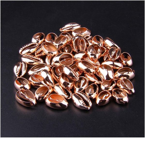 

10pcs 12-18mm natural shell beads connector charm pendant for jewelry making finding earring neckalce bracelet accesso jlldhk, Black