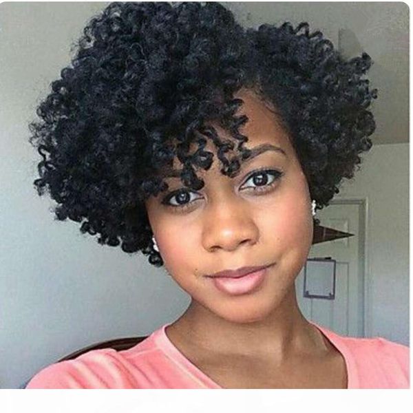 

short lace front human hair bob wigs pre plucked hairline with baby hair curly 13x4 lace front wig brazilian remy hair, Black;brown