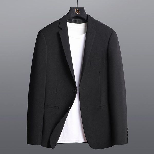 

romon 2020 autumn new young and middle-aged men's black casual suit business all-match professional suit 6f161953, White;black