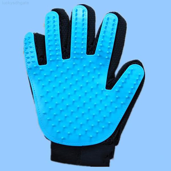 

dog choose 4 cleaning brush color to comb silicone glove pet bathing massage hair removal grooming tool
