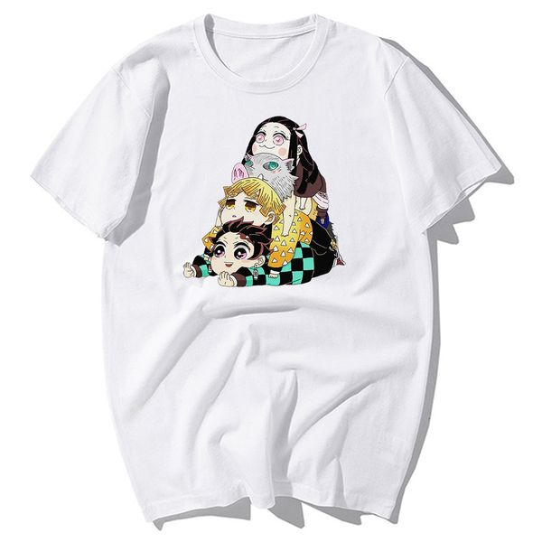 

funny japanese anime demon slayer cartoon print harajuku streetwear casual hip hop hooded sweatshirt hoodie men t shirt