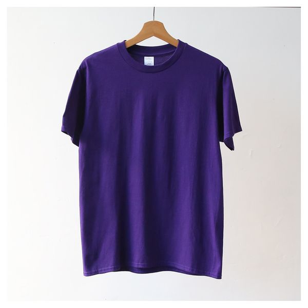 

2021 new couples and men's shirts o-neck blue purple short sleeve cotton t shirt harajuku for women summer tees ds1g, White