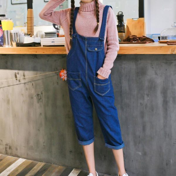 

women jumpsuits denim summer strappy rompers long cargo bib pants onesies ladies cowboy overalls jumpsuit pocket leotard casual1, Black;white