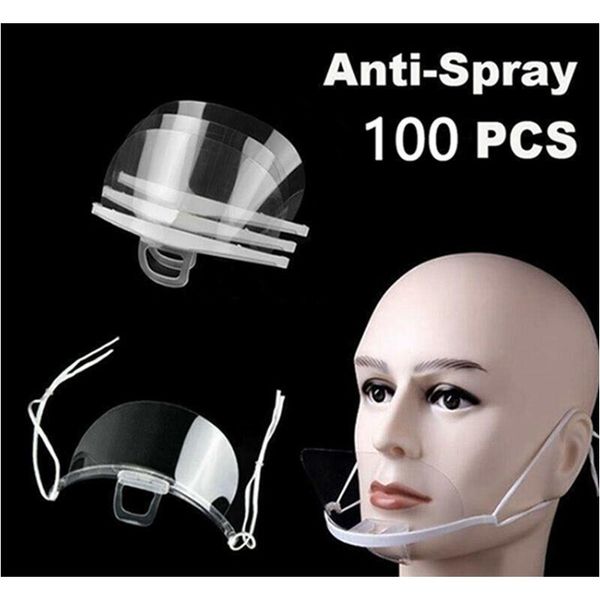 

kitchen transparent masks anti fog catering food l plastic kitchen professional restaurant mask other kitchen tool iia580