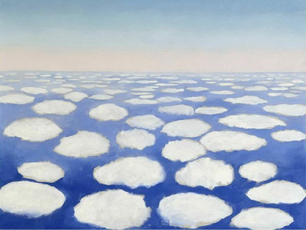

georgia o'keeffe above the clouds home decoration handpainted &hd print oil painting on canvas wall art canvas pictures 201024
