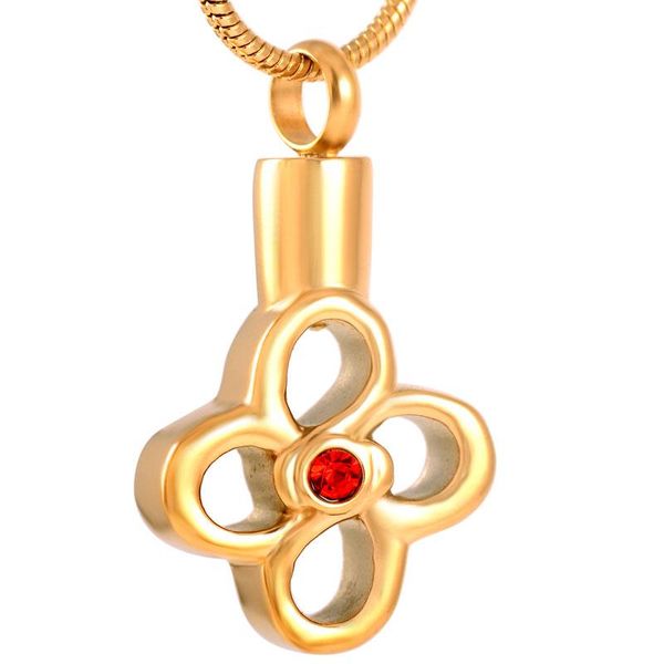 

chains ijd9199 stainless steel multicolor flower keepsake pendant cremation for ashes urn memorial souvenir necklace jewelry, Silver