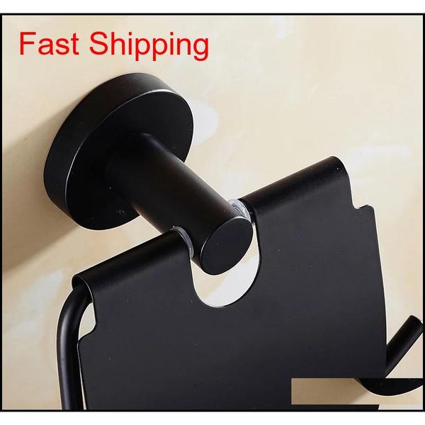 

antique design stainless steel bathroom toilet paper holders wall mount roll tissue rack black r qylmia yh_pack