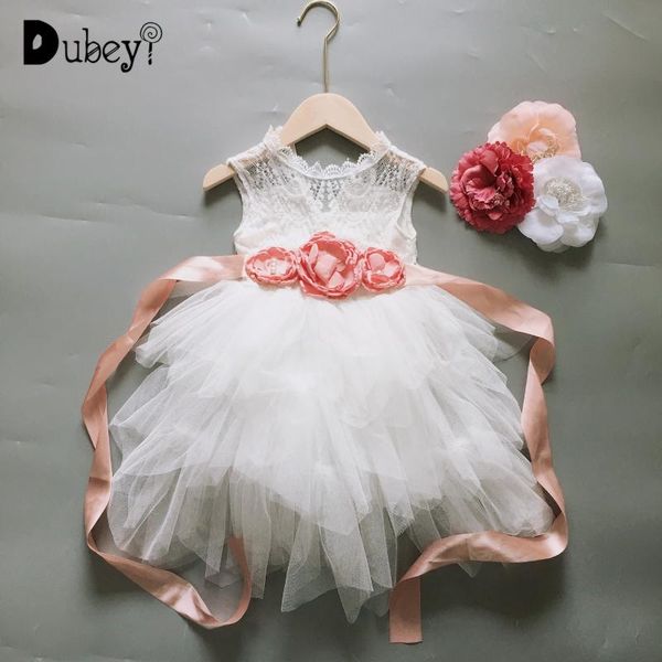 

little girl vintage платье для детей кружева цветок платья с поясами элегантных девушками 3 слоя пачка партия платье одежда, Red;yellow