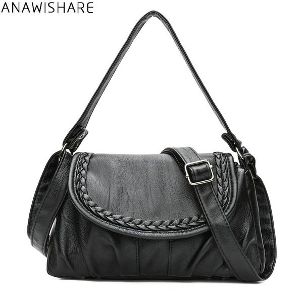 

anawishare crossbody сумки для женщин посыльного сумки кожи плеча женщины сумки женские tote болса feminina bolsos mujer