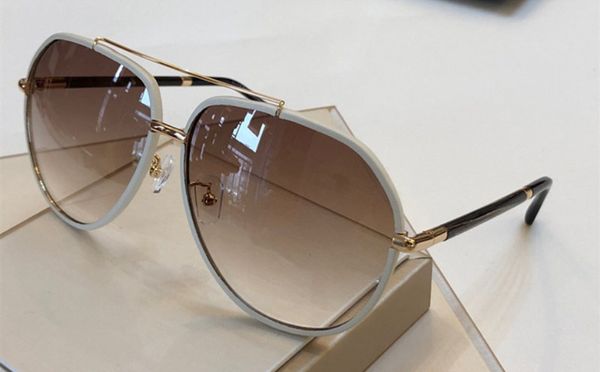 

new 0062 sunglasses fashion men women designer popular retro style uv protection lens full frame come with case, White;black