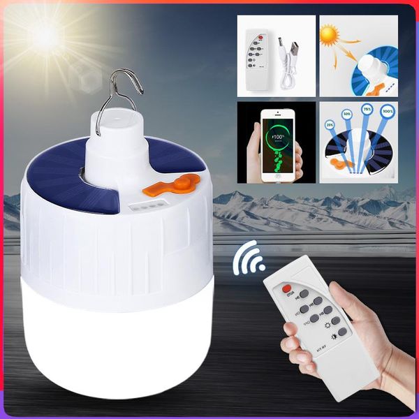 

led camping light lantern led portable lighting powerful solar rechargeable bulb emergency outdoor lighting fishing