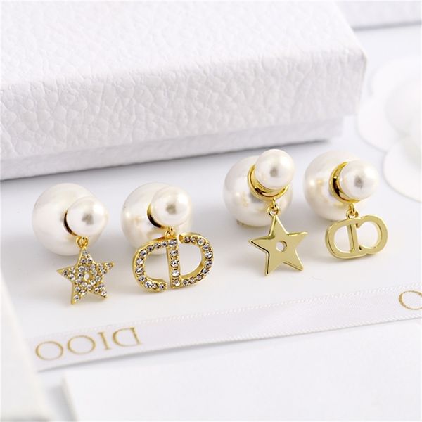 

86% off factory shopfamily pearl star women's red fashion diamond, Golden