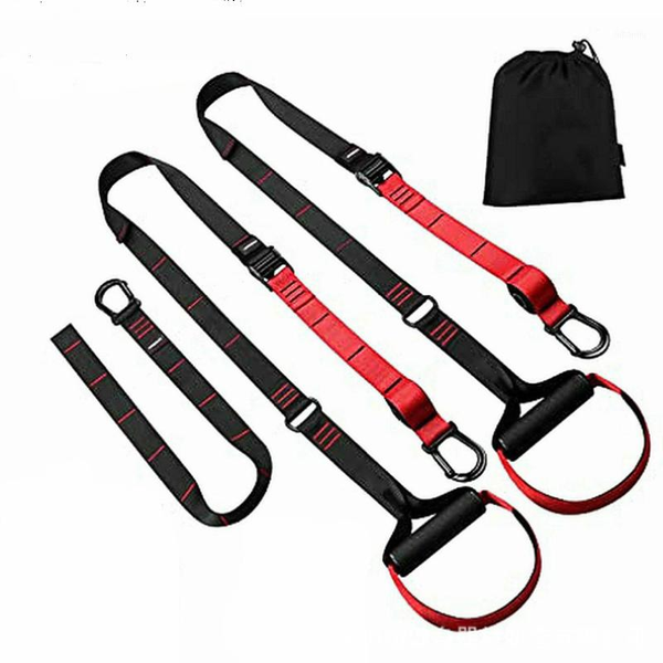 

resistance bands multifunction suspension core trainer kit home gym outdoor exercise