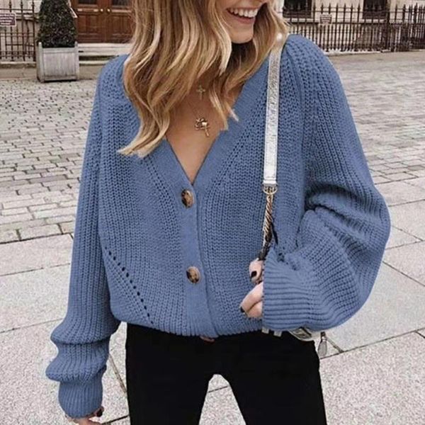

new women autumn winter oversize knitted cardigans sweater solid casual cardigan deep v-neck drop female knitwear outwear1, White