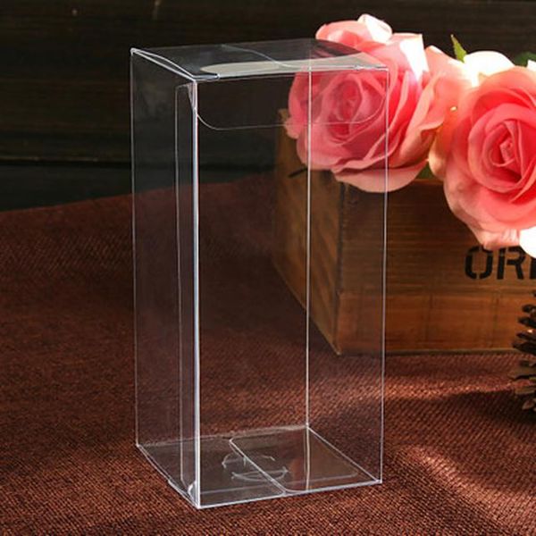 

10pcs 66h cm clear pvc plastic cosmetics and cute doll display packaging box bubble gum candy cake packaging box bbycly lipper