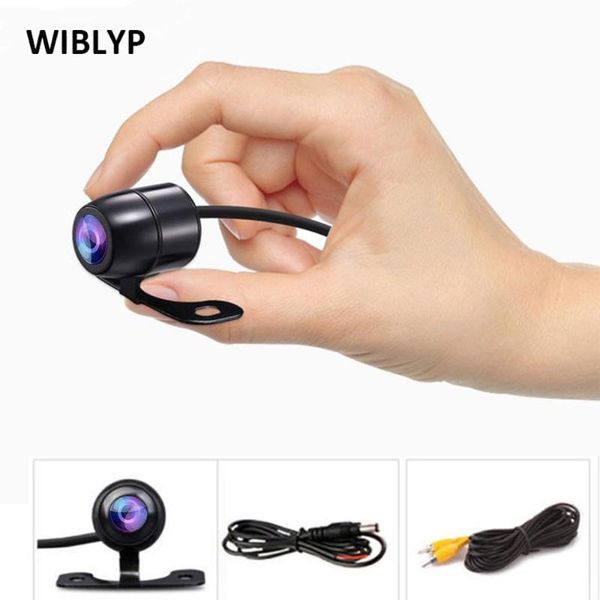 

universal car rear view camera hd night vision 150 degree wide angle waterproof ccd reverse parking backup camera new