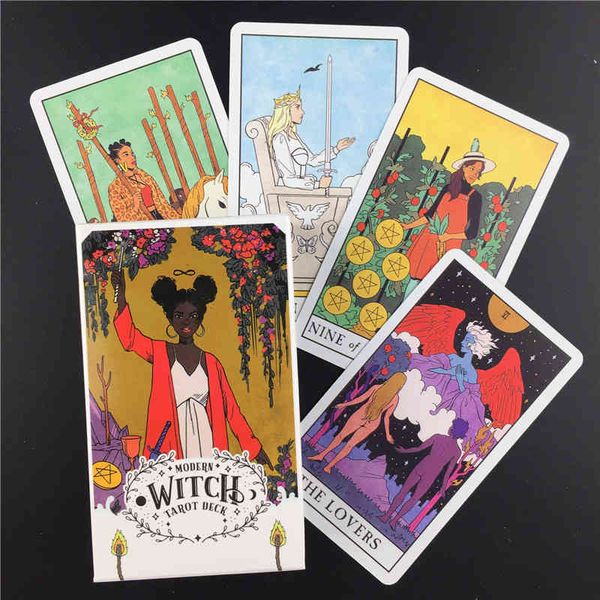 

original hay house dixit the modern witch tarot deck oracle cards guidance divination fate tarot cards board games for family kids party gam
