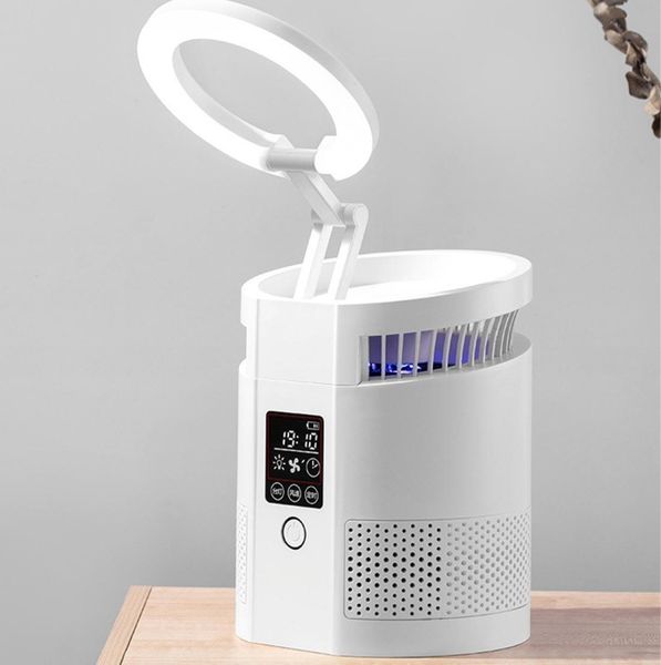 

negative ion deskair purifier support smart-touch air monitoring fill light