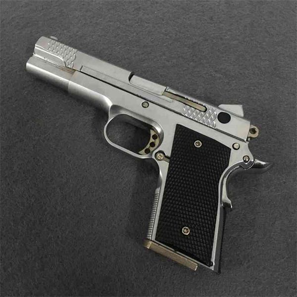 

23metal detachable 1:2.05 projectile throwing 945 toy model gun can not launch military collection ornaments