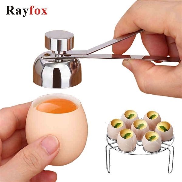 

creative kitchen tools stainless kitchen scissors egg metal egg open er shell boiled opener raw accessories steel cutter coion