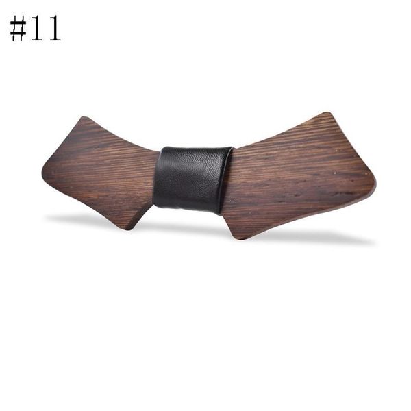 

wooden bow tie clip-on with black leather wood bowtie, mens bowtie wo qylngo, Blue;purple