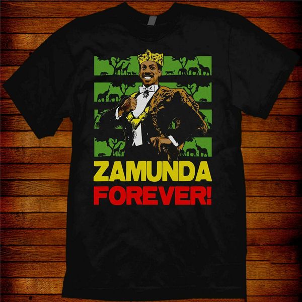 

zamunda forever t-shirt coming to america eddie murphy wakanda black panther par tee shirt harajuku men sport hooded sweatshirt hoodie