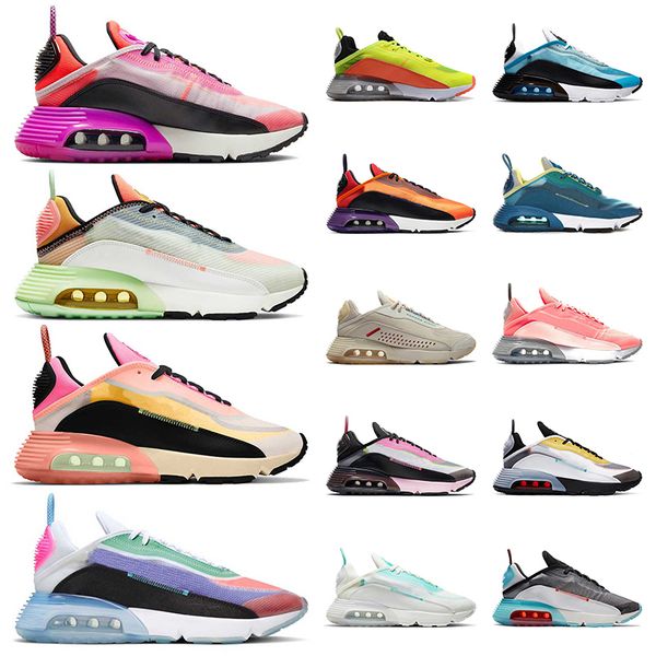 

2021 new 2090 running shoes men women designer pn dust fire pink duck camo aurora green black athracite trainers sneakers sports 36-45, White;red