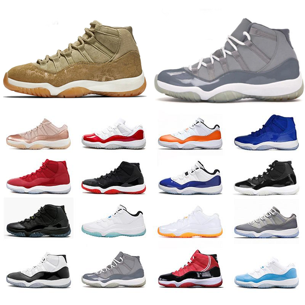 

2021 high jumpman 11 mens designer basketball shoes 11s bred low unc gown legend blue space jam sports athelitic trainer gamma blue sneakers
