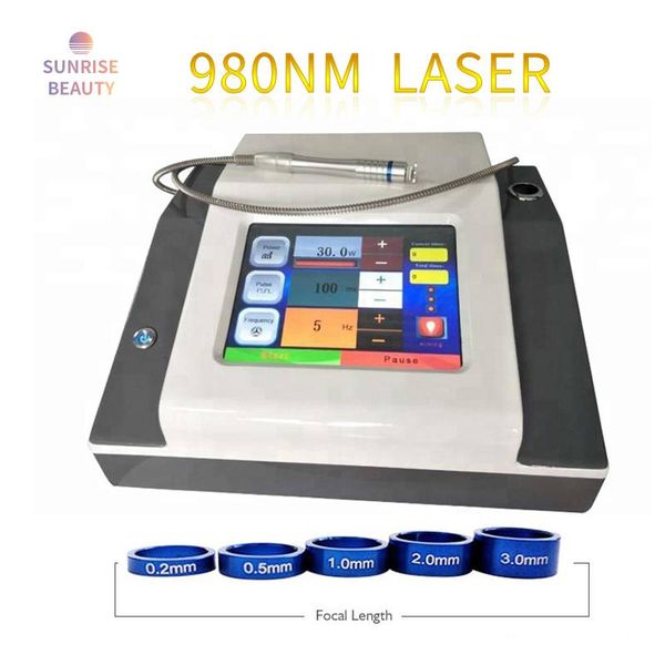 

2020 новый портативный 980nm лазерный диод паук vein машина удаления pore пигмент для удаления кожи ужесточения красоты оборудование, Black