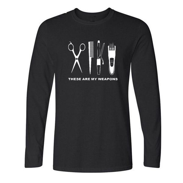 

barber weapons funny heartbeat of hairdresser mens casual style oversized streetwear hip hop hoodie designers t shirts sweatshirt