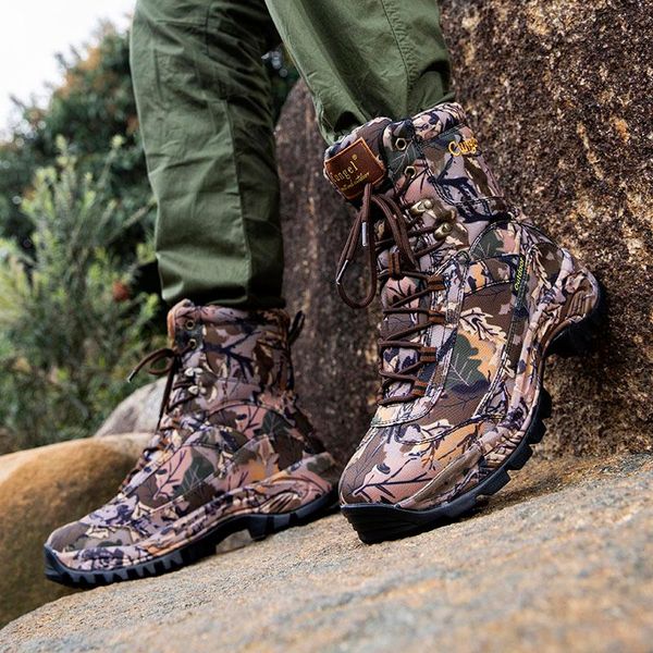 

мужчины boots качества спецназ tactical combat desert голеностопного boats армия работа обувь открытый мужчина камуфляж походные ботинки