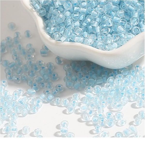 

2mm / 1000pcs / dye core rice beads glass beads handmade diy jewelry materials homemade earrings tassel loo bbyrph