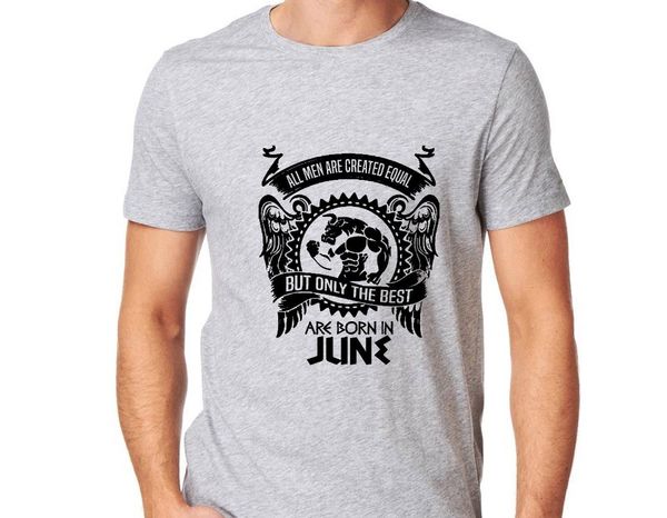 

t-shirt men 2020 new print men t shirt summer alle men sind gleich geschaffen juni tee shirt sport hooded sweatshirt hoodie