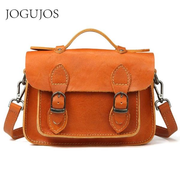 

jogujos досуг дама малого квадрат сумка из натуральной кожи плеча женщин crossbody сумки totes сумка мода сумка посыльный