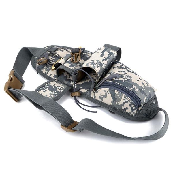 

outdoor bags men waist bag outdoors pack pouch camping hiking water bottle belt camouflage
