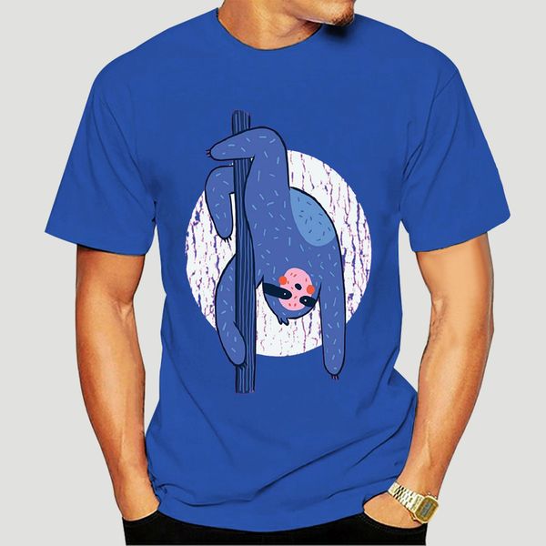 

pole dance sloth - womens funny illustrations t-shirt custom print tee shirt-0882a sport hooded sweatshirt hoodie