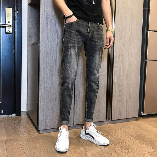 

of 2020 the people spiritual guy little cowboy pants casual pants of han edition cultivate morality men big yards1, Blue