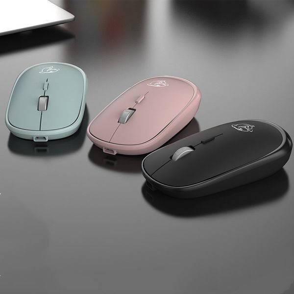 

dmt045 bluetooth +2.4g dual-mode mouse office home charging mute mouse