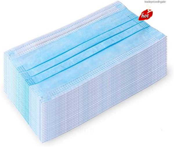 

layer pcs disposable face thick 200 masks 3 50pcs with earloops for salon home use comfortable in stock mask 50to
