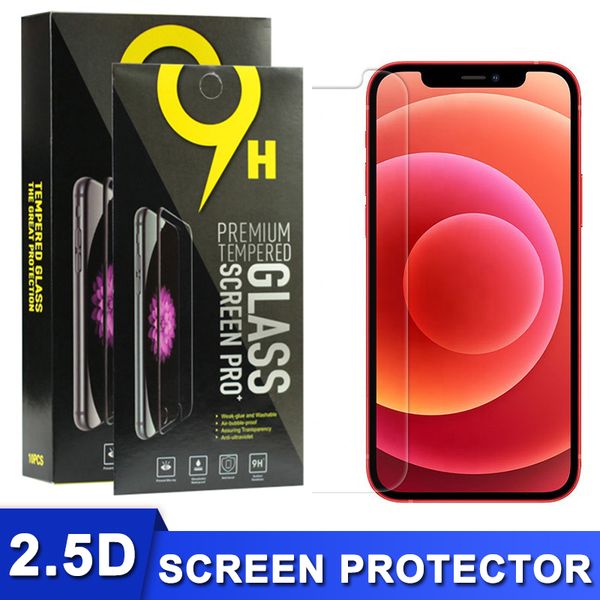 

anti-scratch screen protector for iphone 12 11 tempered glass protective film 2.5d 9h xr xs max 7 8 6s plus