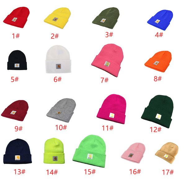 

winter warm beanie hats doug cap carhar letter knitted acrylic fashion knitted hat hip hop skullies cap for girls boys dhl shipping