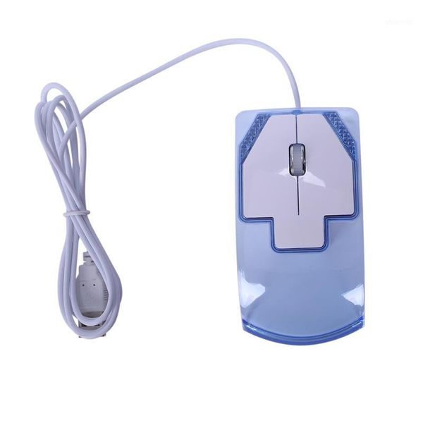 

1600dpi optical usb led mouse game with wire with wire for pc lapcomputer1