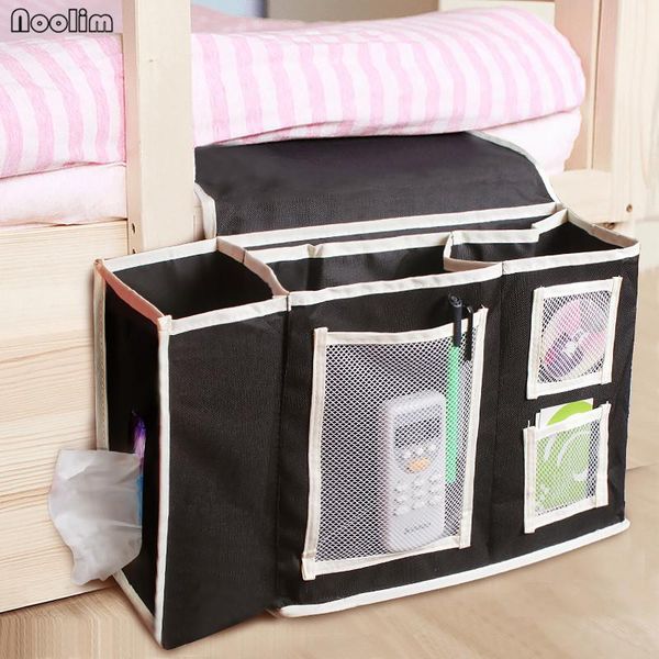 

storage bags noolim bedside bag hang sundries magazines phone tissue holder sofa organizer book tv remote control