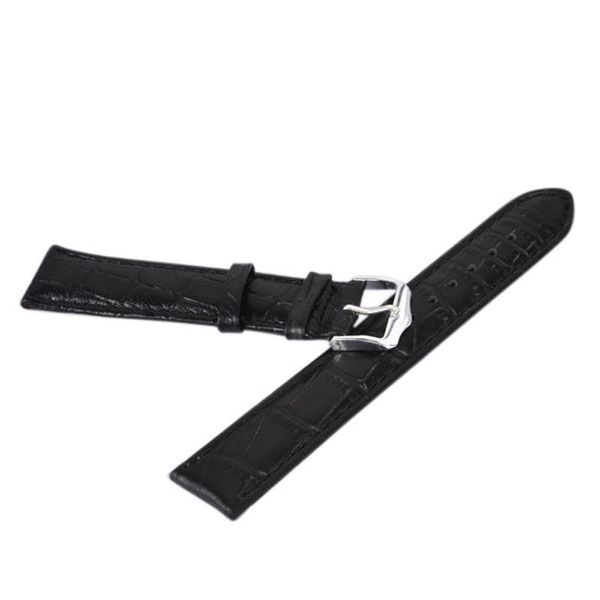 

sweatband watch strap wrist band leather 12 14 16 18 20 22 24mm pu buckle watchband shellhard soft colors 4 bbyjfe bdehome, Black;brown