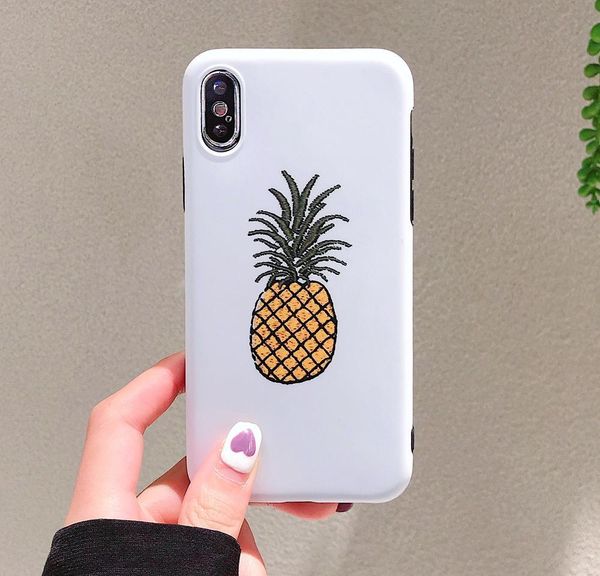 

slim fruit pine phone case for iphone 11 pro max xs max xr xs x 8 7 6 plus s qyleyd yyysports