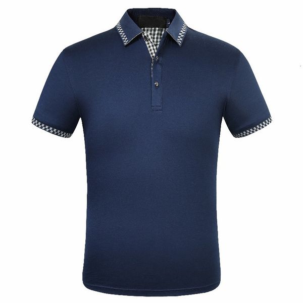 

men retro new quality polo shirt summer high polos short sleeve summer casual cotton mens polo shirts size m-3xl, White;black