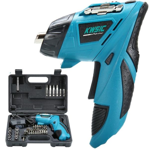 

q81 multifunctional blue 4.8v charging electric screw batch hand drill set