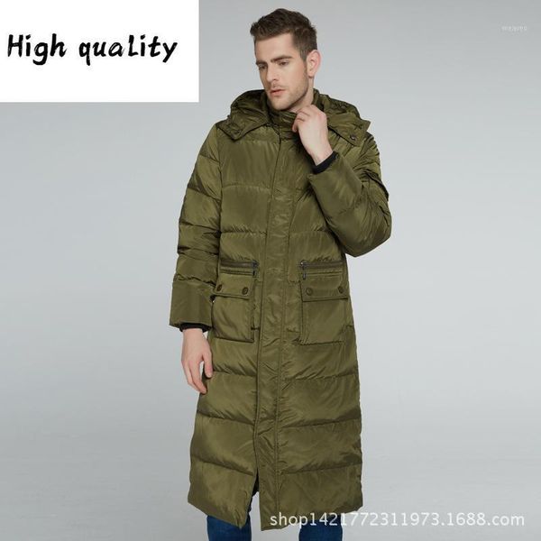 

white 90% duck down jacket men korean winter coat men hooded puffer jacket down coat warm parka abrigo1, Black